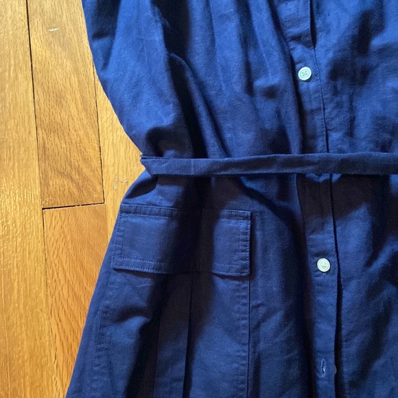 Chambray Shirt Dress - Picture 3 of 7
